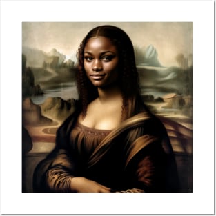 Mona Lisa Reimagined: Celebrating Black History Month Posters and Art